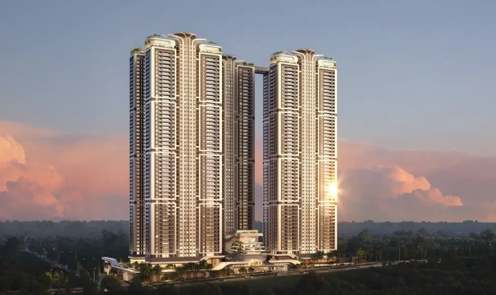 MSN Neopolis Apartment main elevation by MSN Realty located at Neopolis, Kokapet, Hyderabad Telangana